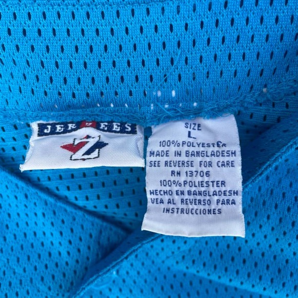 Vintage Jerzees Mesh Baseball Jersey Men's Large - Picture 6 of 6